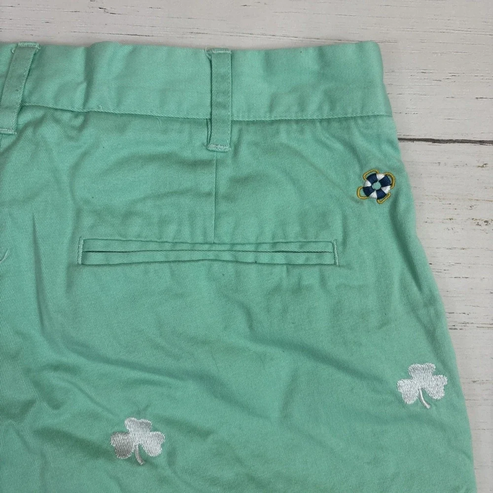 Castaway Nantucket Shorts Mens Size 30 All Over Shamrocks Clover St Patrick